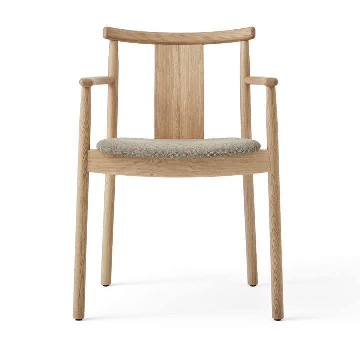 Merkur karmstol med hynde, Oak/Hallingdal 0200 beige Audo Copenhagen