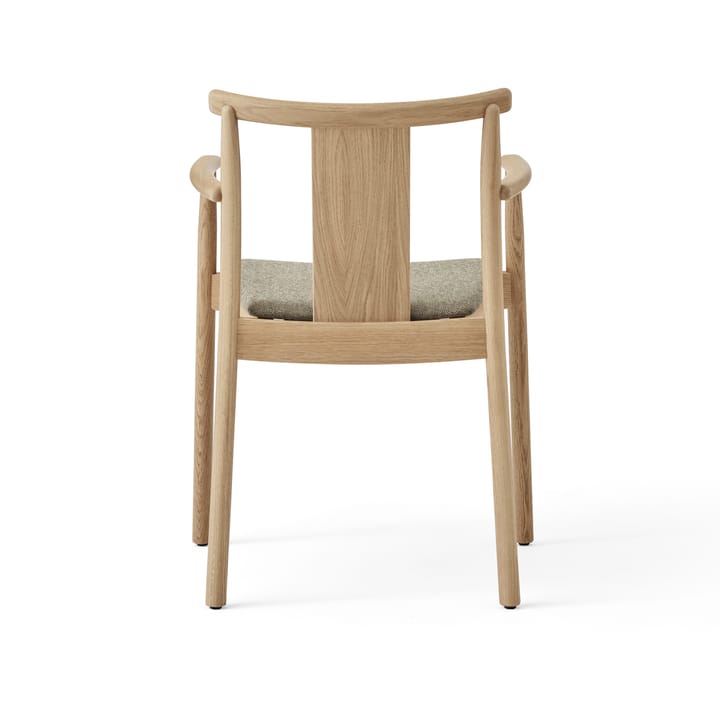 Merkur karmstol med hynde, Oak/Hallingdal 0200 beige Audo Copenhagen
