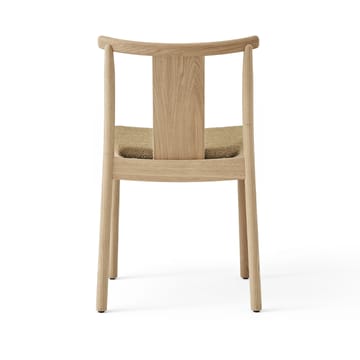 Merkur stol med hynde - Oak/Bouclé 06 gold - Audo Copenhagen