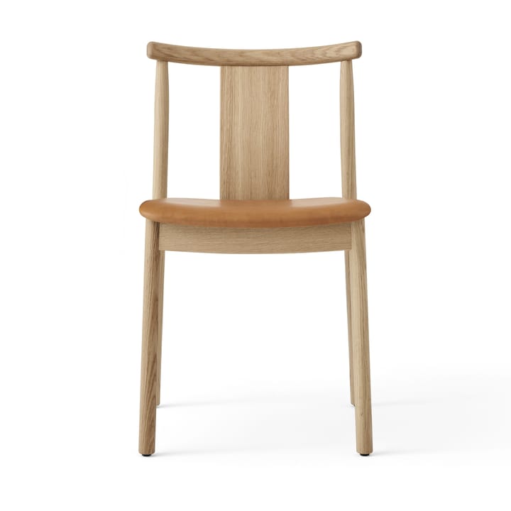 Merkur stol med hynde, Oak/Dakar 0250 cognac Audo Copenhagen