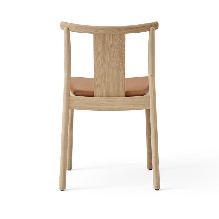 Merkur stol med hynde - Oak/Dakar 0250 cognac - Audo Copenhagen