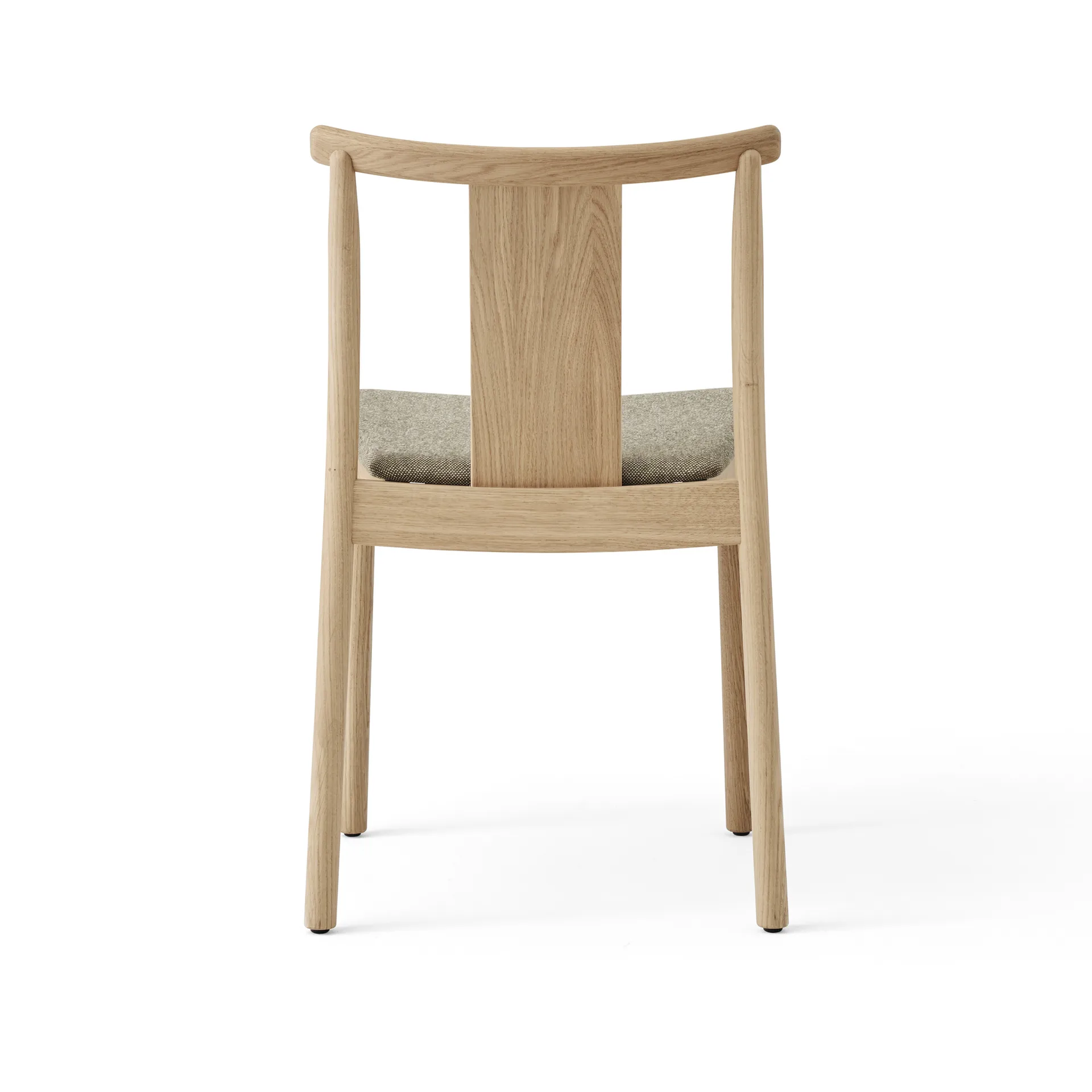 Merkur stol med hynde, Oak/Hallingdal 0200 beige Audo Copenhagen