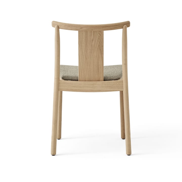 Merkur stol med hynde - Oak/Hallingdal 0200 beige - Audo Copenhagen