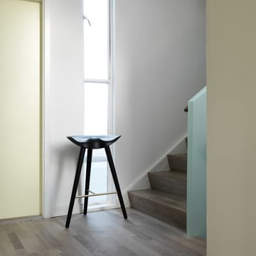 ML42 barstol 77 cm - Sortbejdset bøg/Stål - Audo Copenhagen