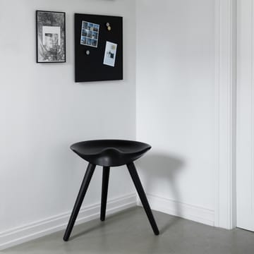 ML42 taburet 48 cm - Sortbejdset bøg - Audo Copenhagen