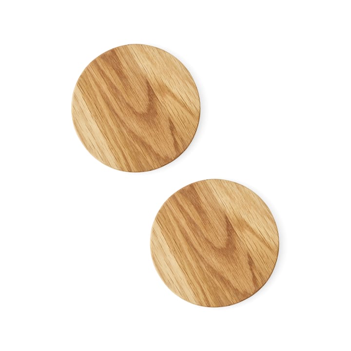 New Norm coasters i træ 2-pak , Olieret eg Audo Copenhagen