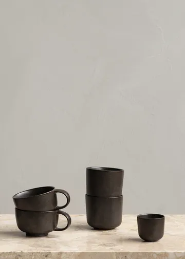 New Norm espressokop 8,5 cl 2-pak - Mørkglaseret - Audo Copenhagen