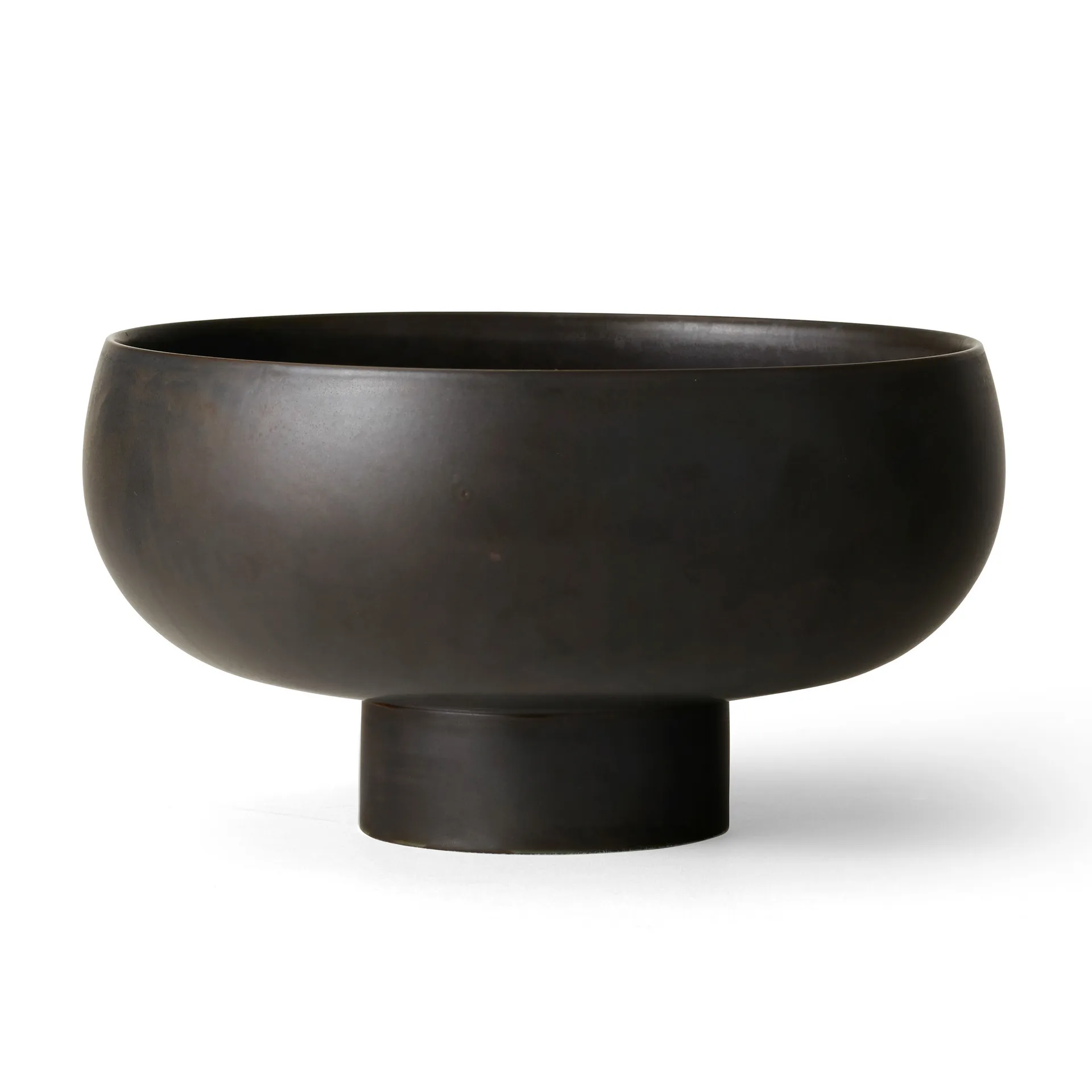 New Norm frugtskål Ø25 cm, Mørkglaseret Audo Copenhagen