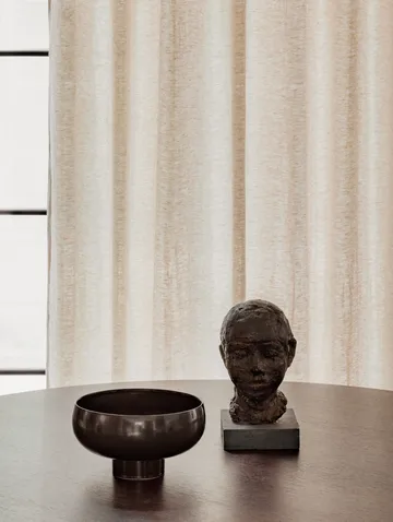 New Norm frugtskål Ø25 cm - Mørkglaseret - Audo Copenhagen