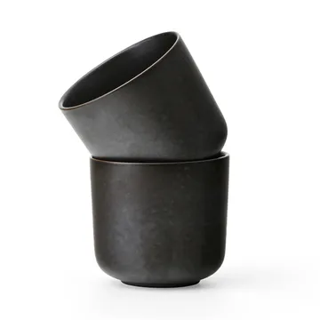 New Norm kop 26 cl 2-pak - Mørkglaseret - Audo Copenhagen