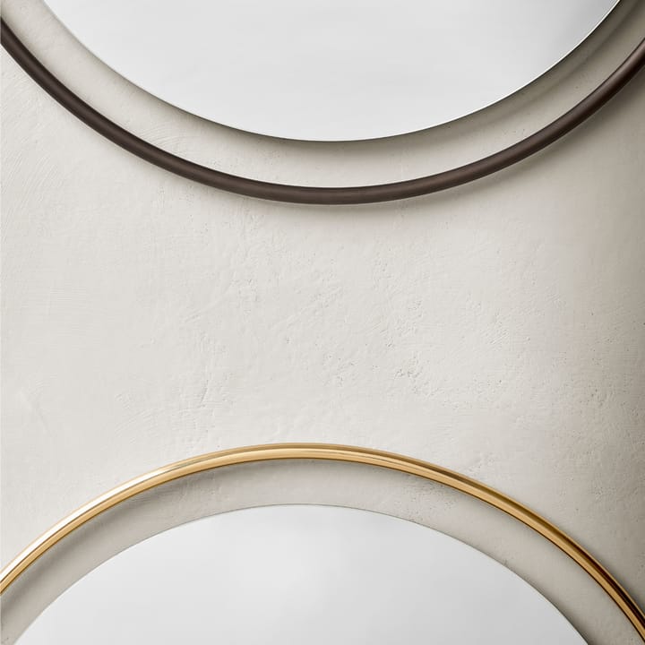 Nimbus spejl, polished brass, Ø60 Audo Copenhagen