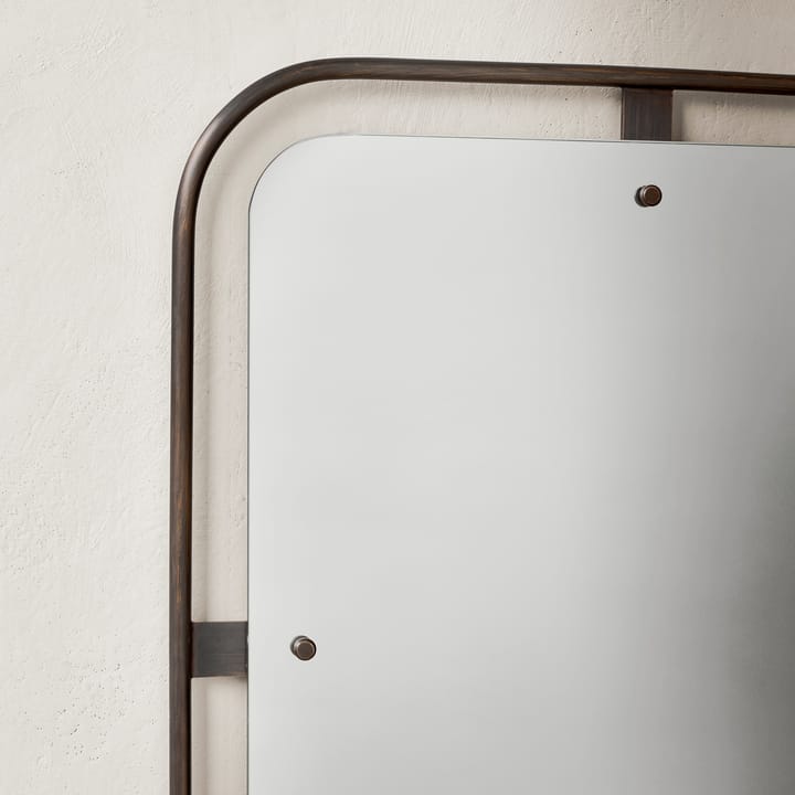 Nimbus spejl rektangulært, Bronzed brass Audo Copenhagen