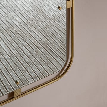 Nimbus spejl rektangulært - Polished brass - Audo Copenhagen