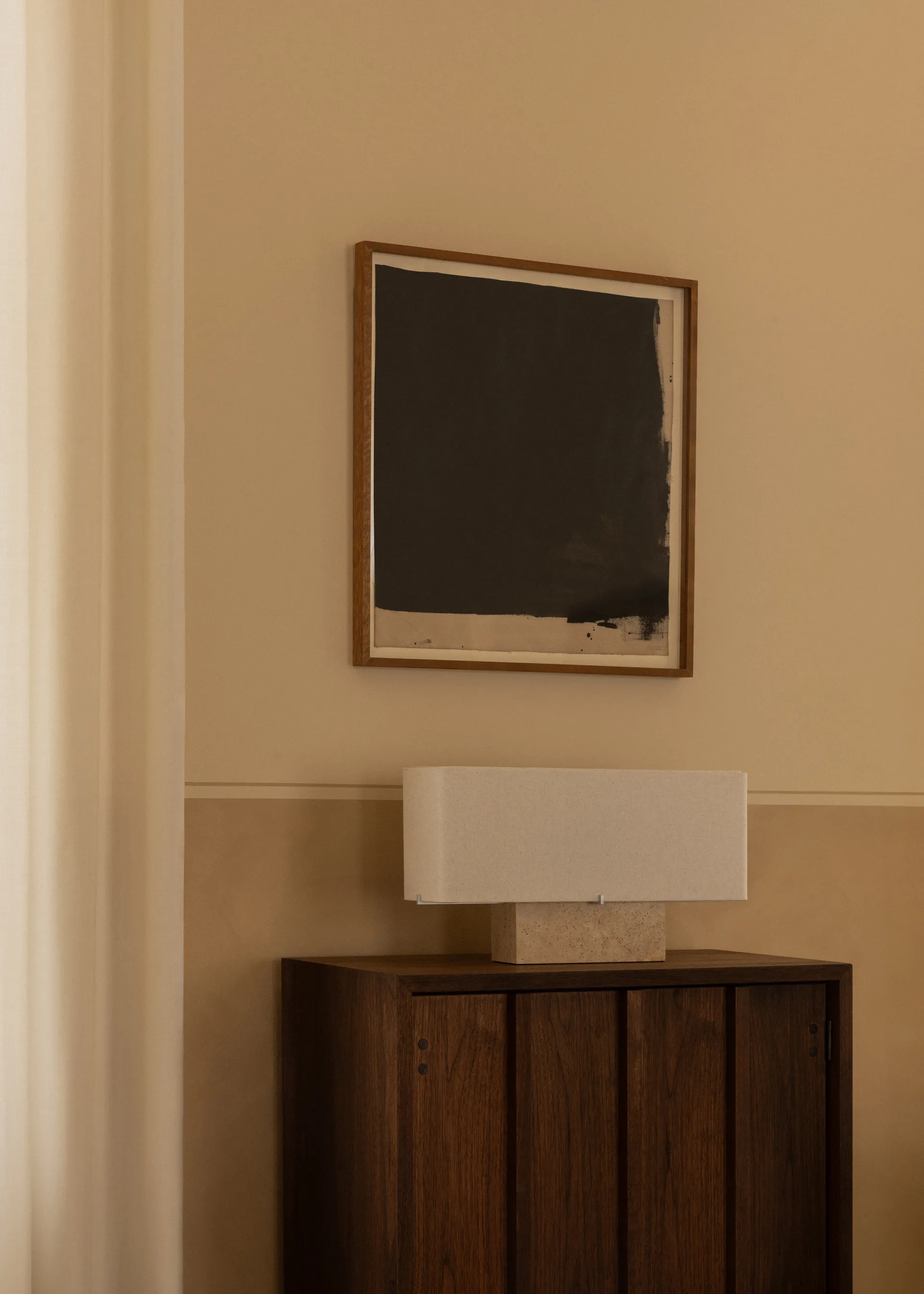 Nonna bordlampe 30 cm, Travertine-sand Audo Copenhagen