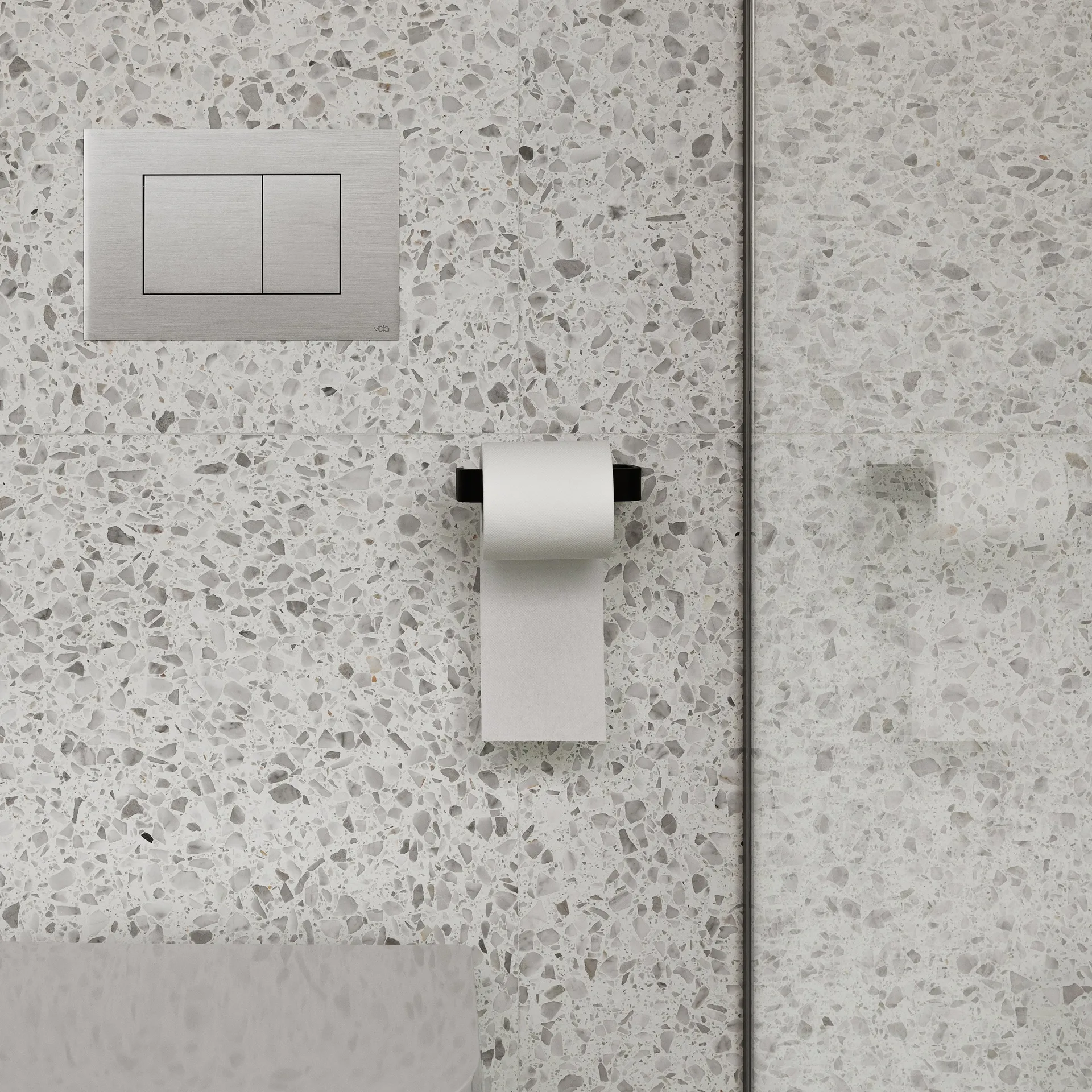 Norm toiletpapirholder, sort Audo Copenhagen