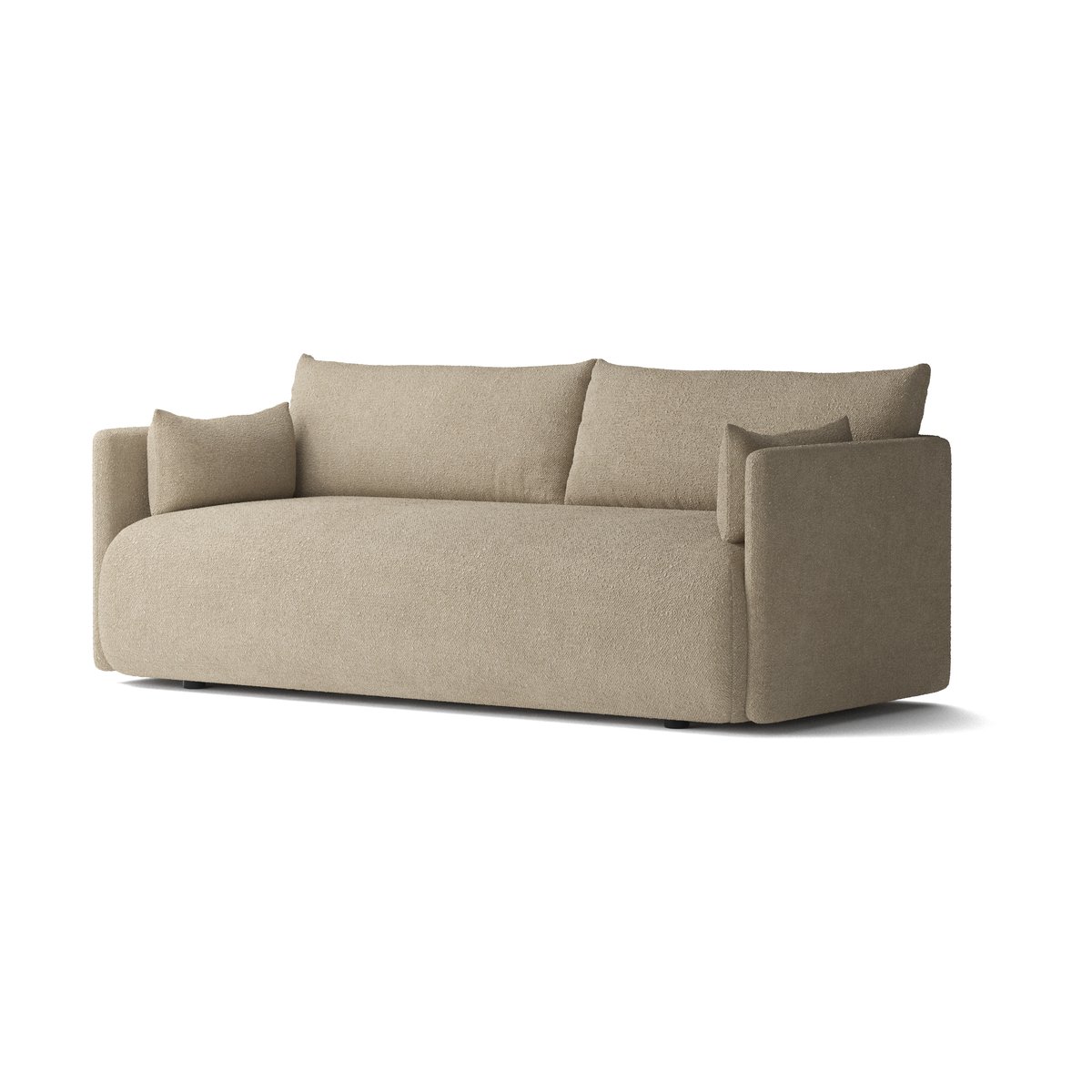 Audo Copenhagen Offset sofa 2-personers Audo Bouclé 02 Beige