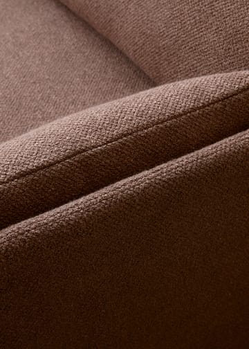 Offset sofa 2-personers - Audo Bouclé 08 Bordeaux - Audo Copenhagen