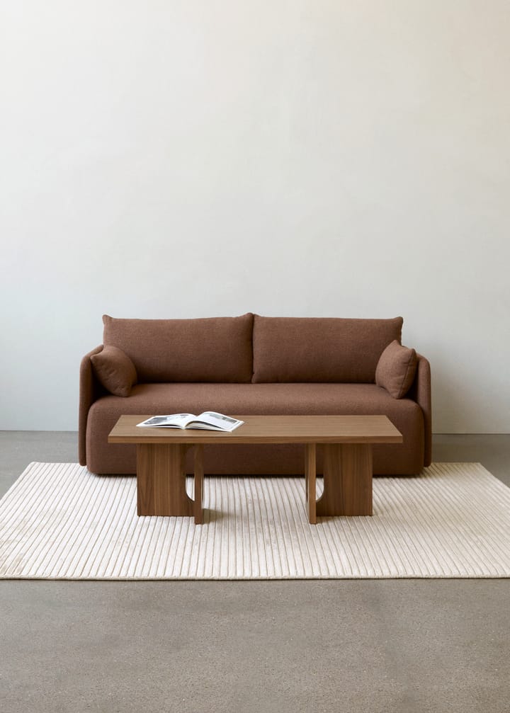Offset sofa 2-personers, Audo Bouclé 08 Bordeaux Audo Copenhagen