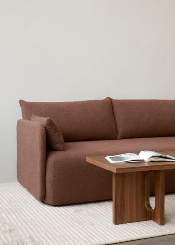 Offset sofa 2-personers - Audo Bouclé 08 Bordeaux - Audo Copenhagen