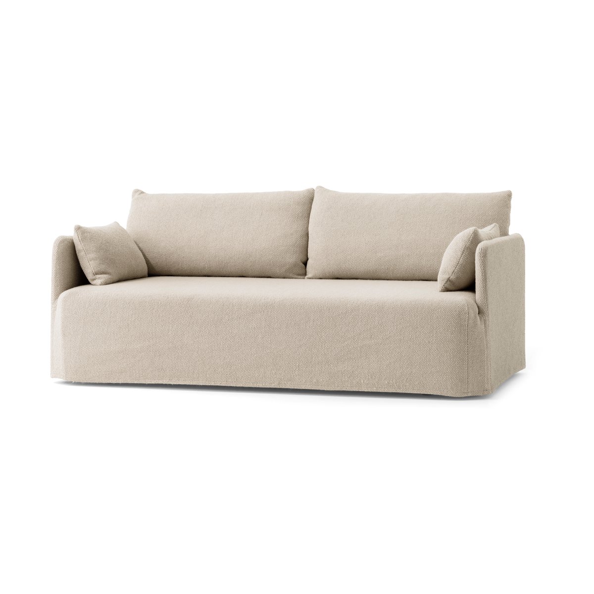Audo Copenhagen Offset sofa 2-personers Logan Sand | Skandinavisk Design | Sofaer | Beige