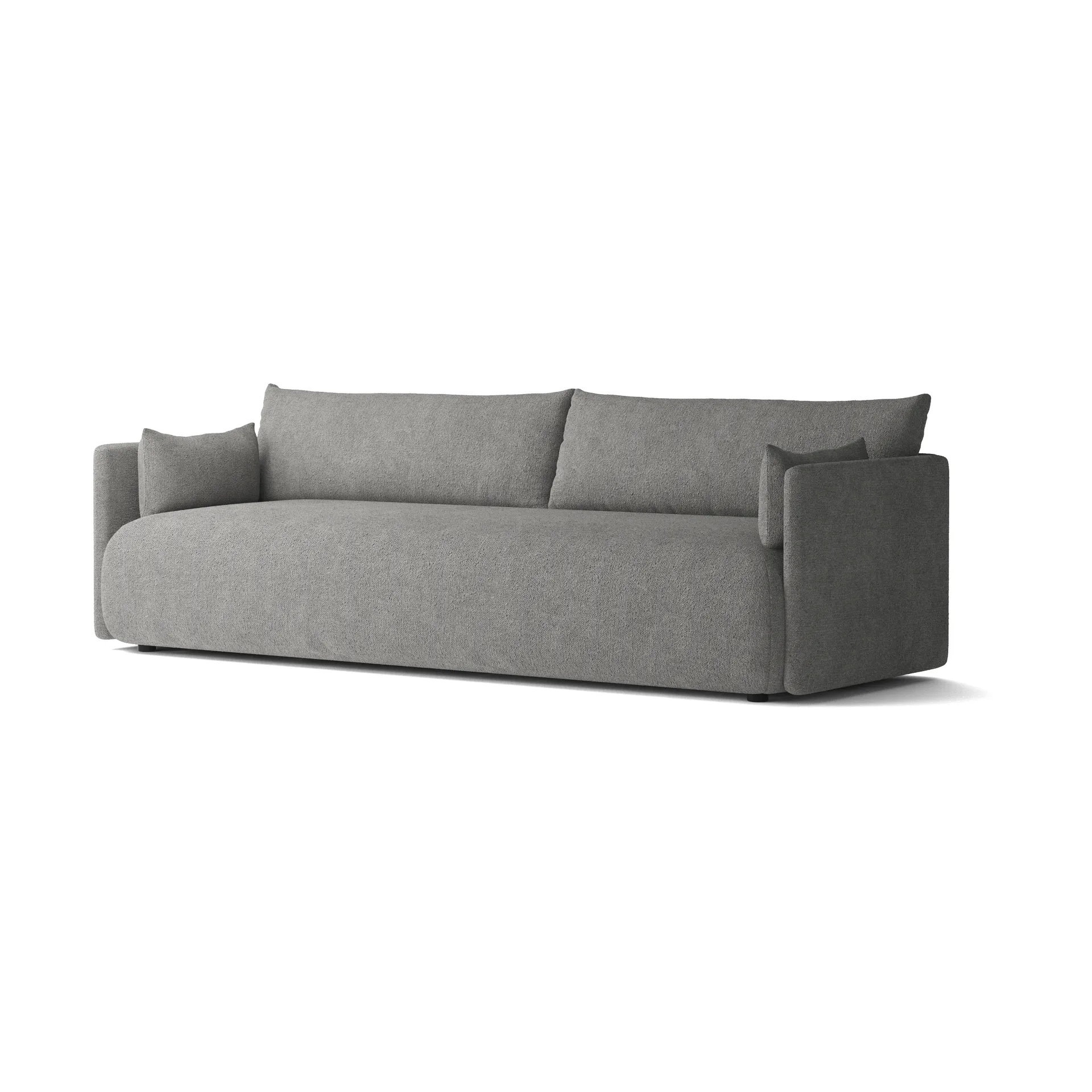 Offset sofa 3-personers, Audo Bouclé 16 Dark grey Audo Copenhagen