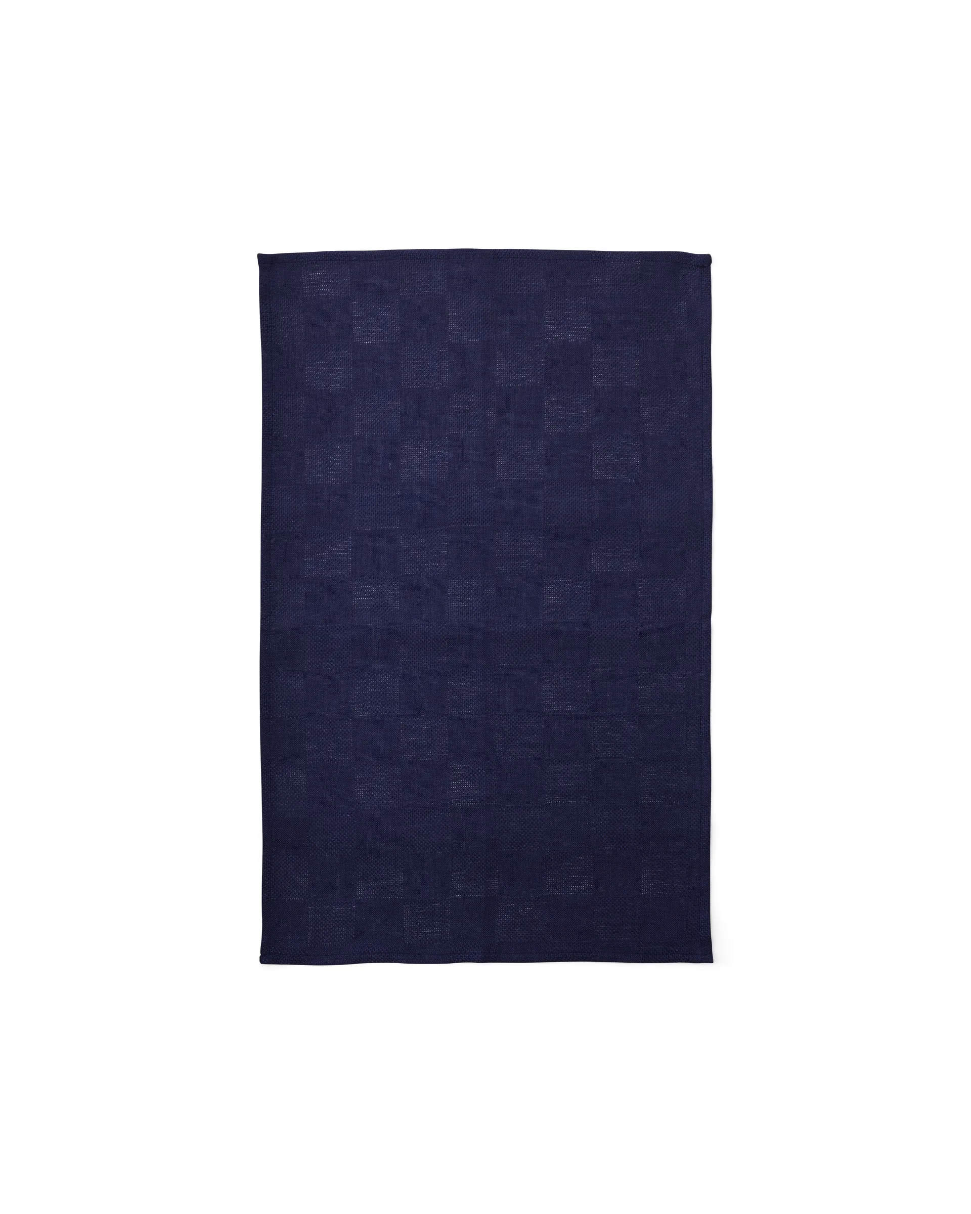 Papilio viskestykke 40x64 cm 2-pak, Indigo/White Audo Copenhagen