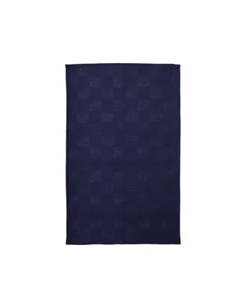 Papilio viskestykke 40x64 cm 2-pak - Indigo/White - Audo Copenhagen