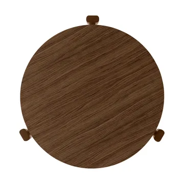 Passage sofabord - Mørkbejdset eg, Ø50 cm - Audo Copenhagen