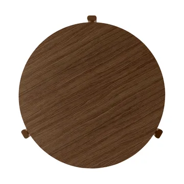 Passage sofabord - Mørkbejdset eg, Ø70 cm - Audo Copenhagen