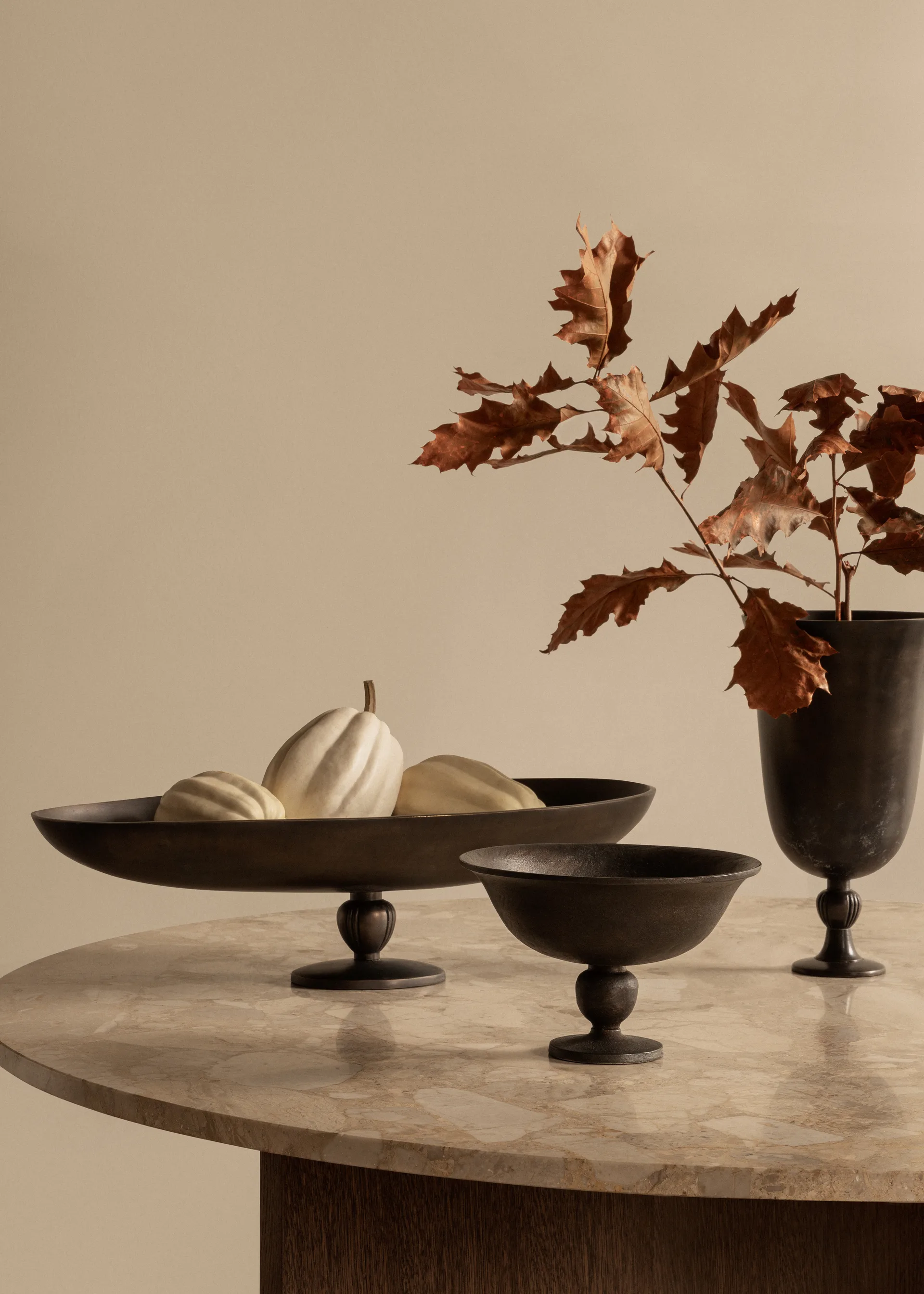 Pavot vase, Brun Audo Copenhagen