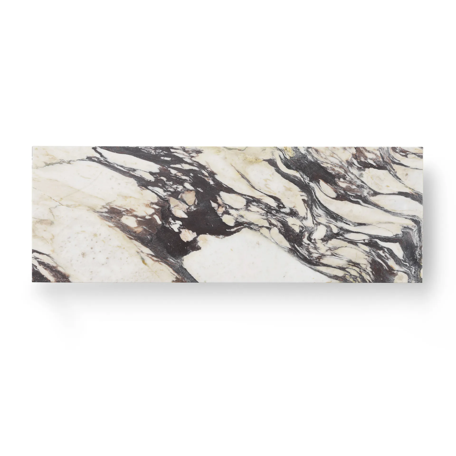 Plinth Bridge afsætningsbord, Calacatta Viola Audo Copenhagen