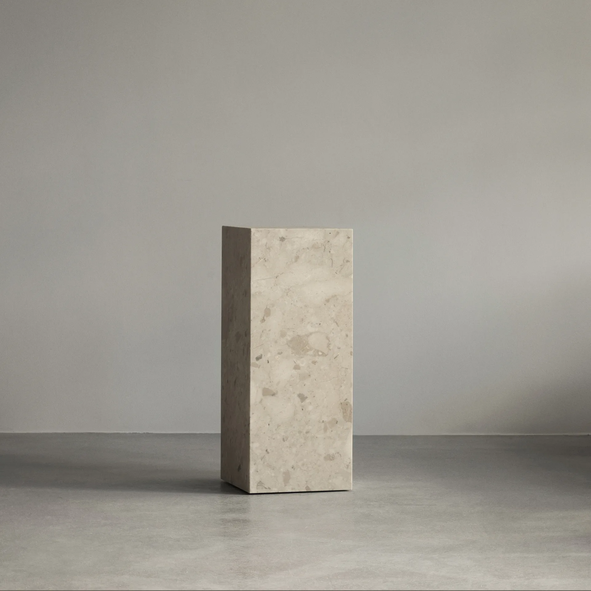 Plinth Pedestal piedestal, Kunis Breccia Audo Copenhagen