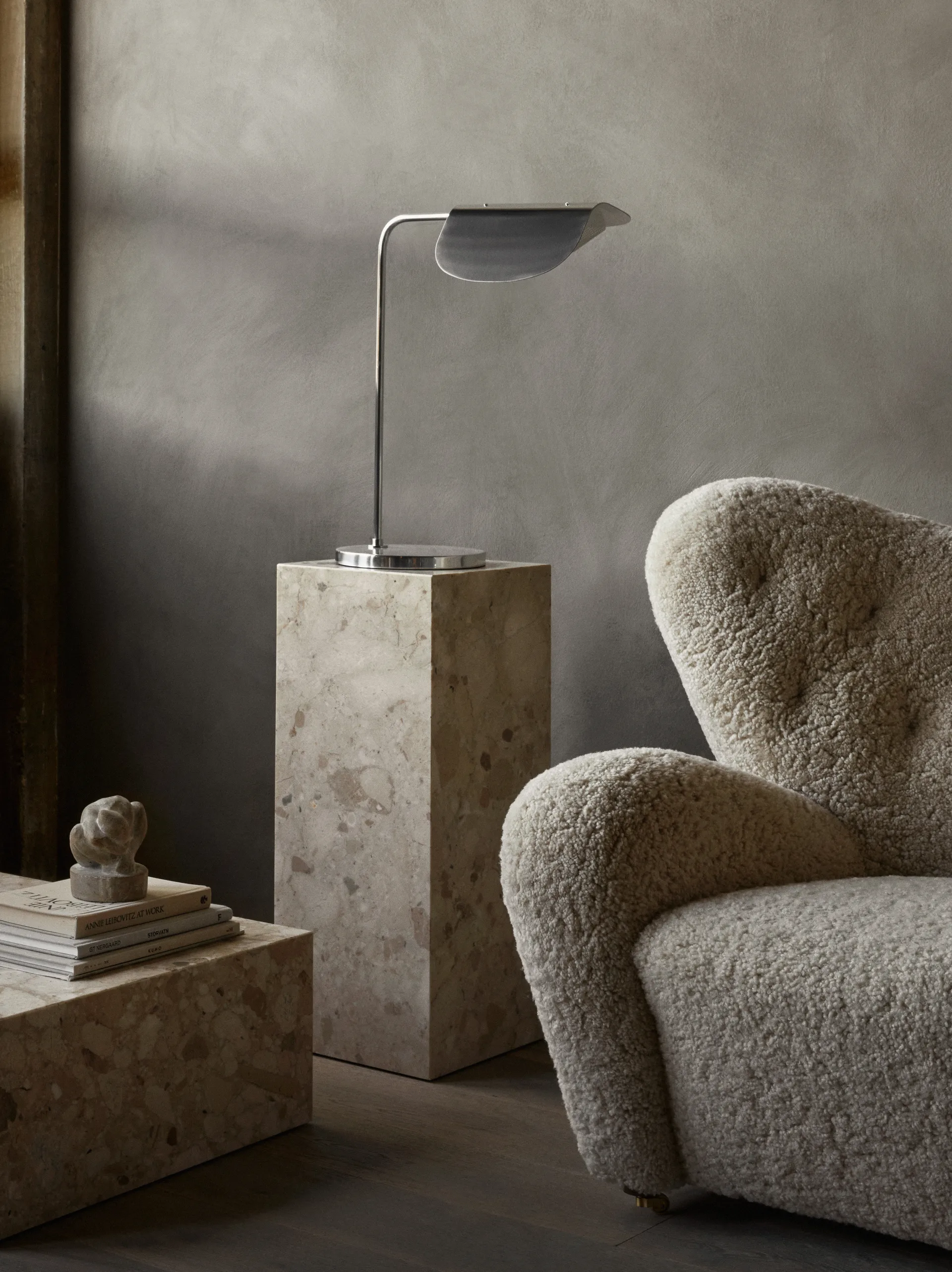 Plinth Pedestal piedestal, Kunis Breccia Audo Copenhagen
