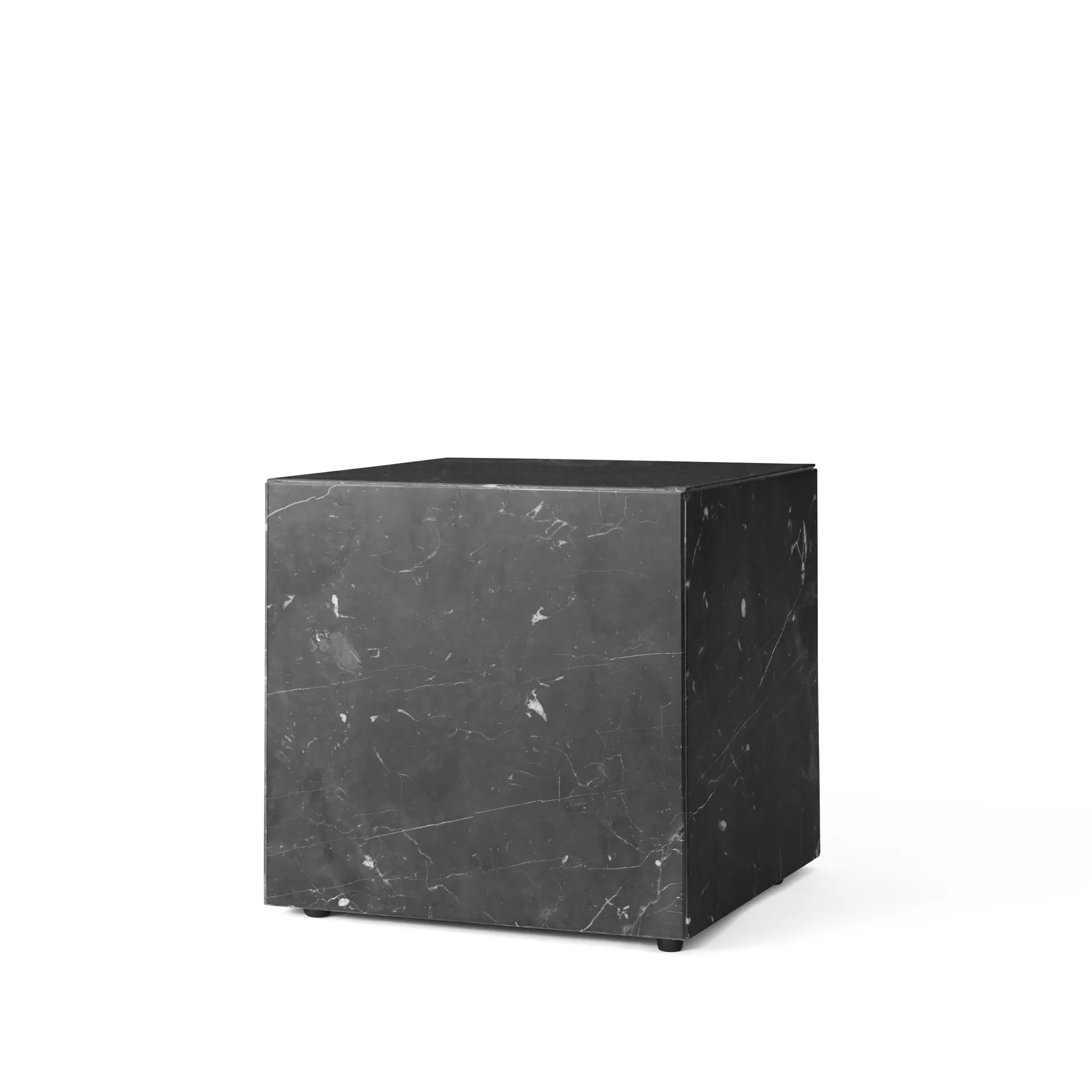 Plinth sofabord, black, cube Audo Copenhagen