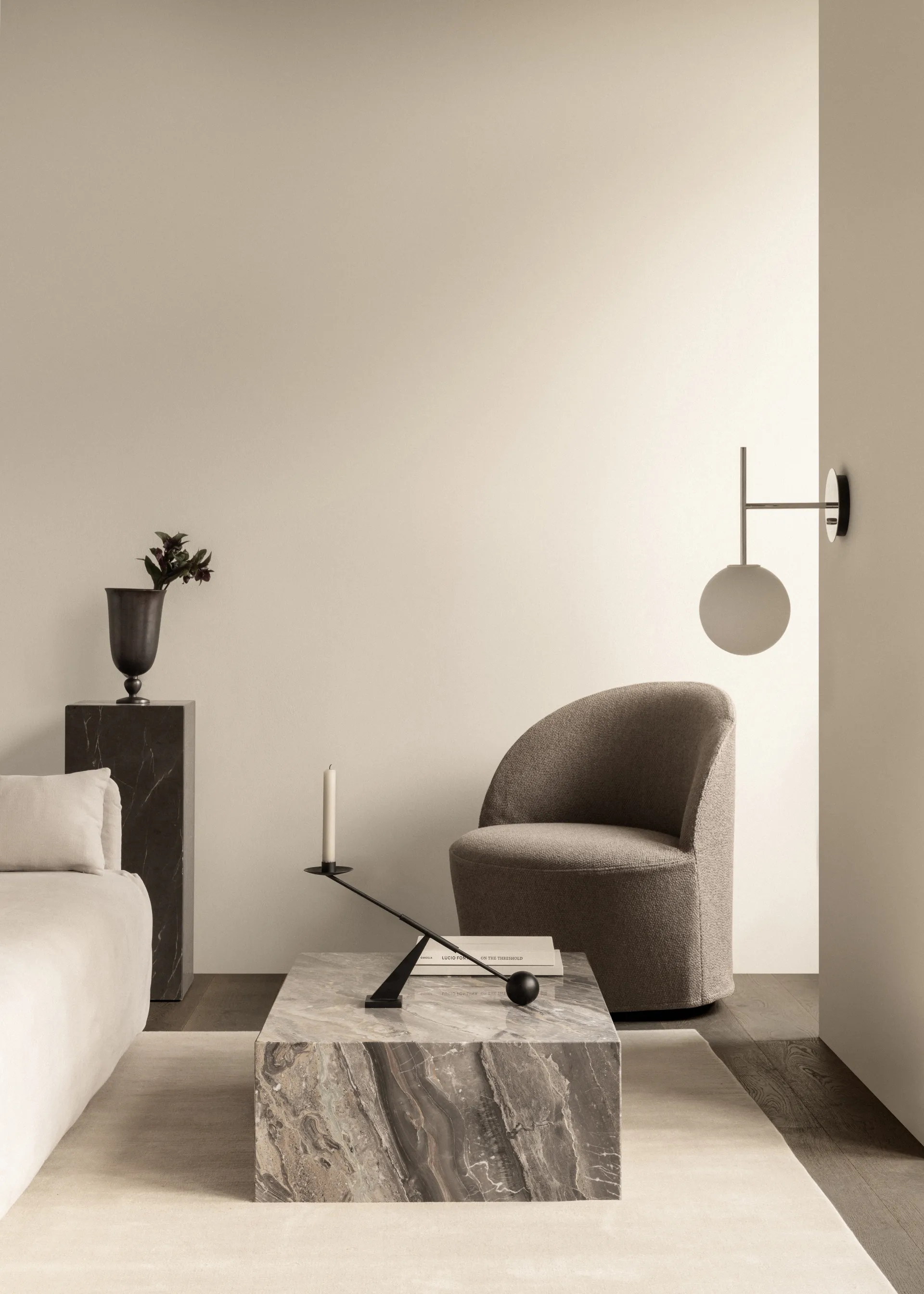 Plinth sofabord, Grey galaxy, low Audo Copenhagen