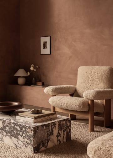 Plinth sofabord - multi, rose, low - Audo Copenhagen