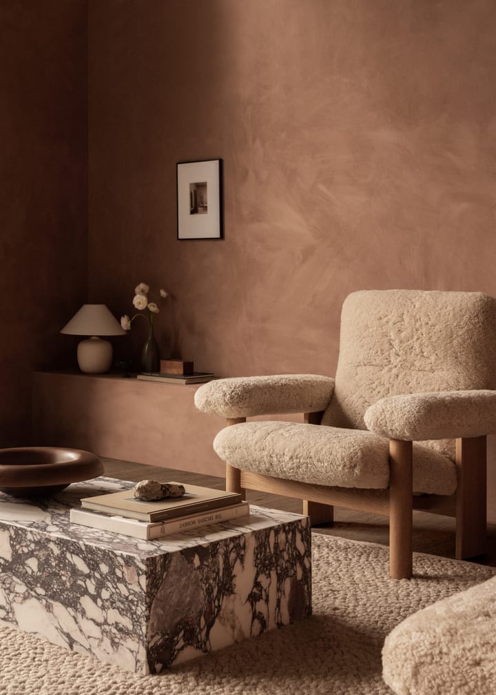 Plinth sofabord, multi, rose, low Audo Copenhagen