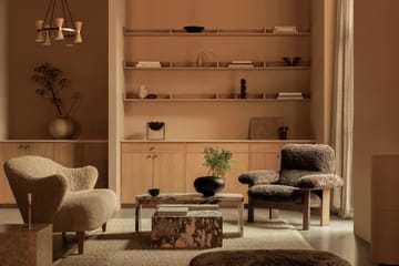 Plinth sofabord - multi, rose, low - Audo Copenhagen