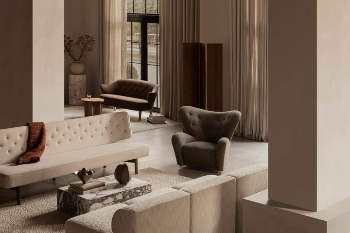 Plinth sofabord, multi, rose, low Audo Copenhagen
