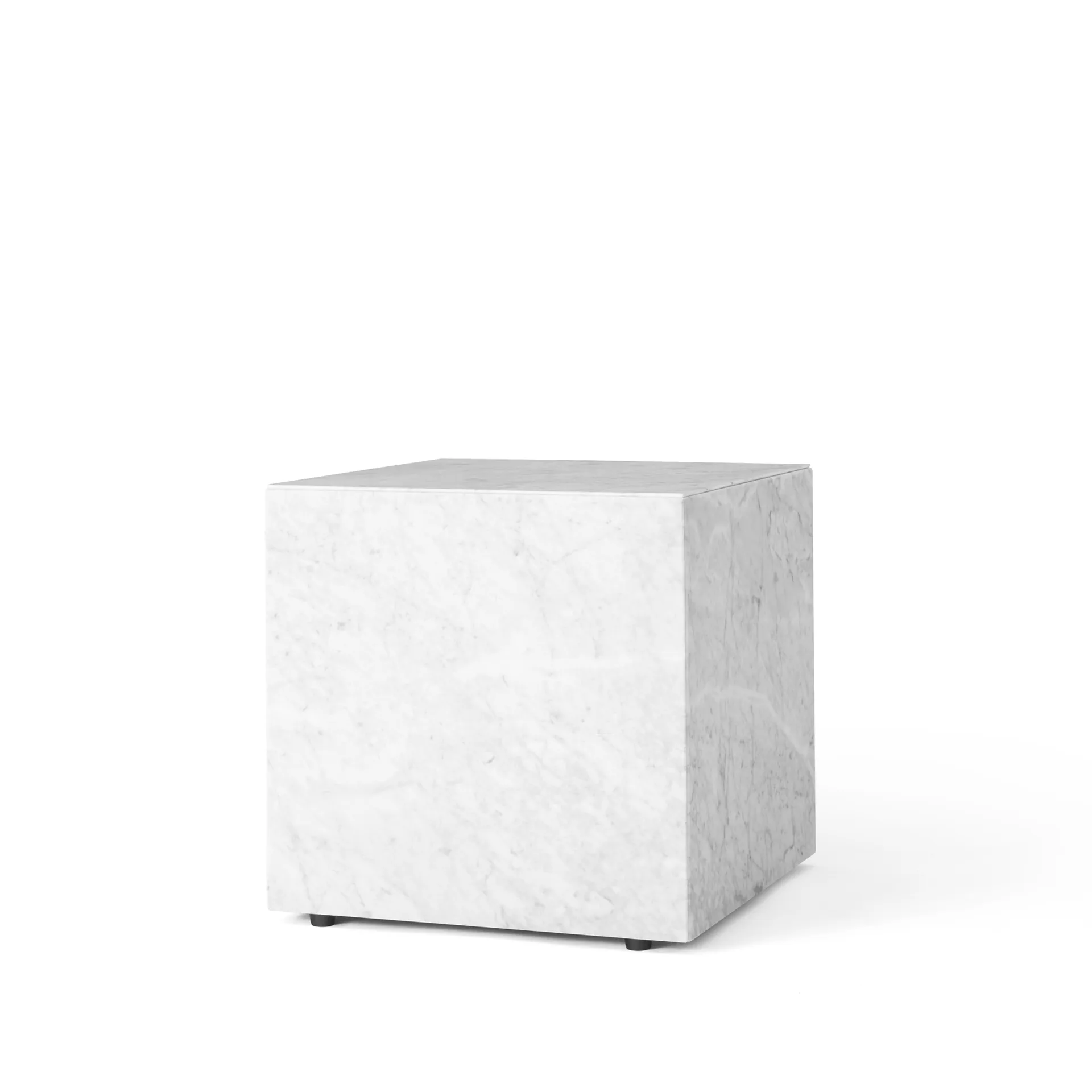 Plinth sofabord, white, cube Audo Copenhagen