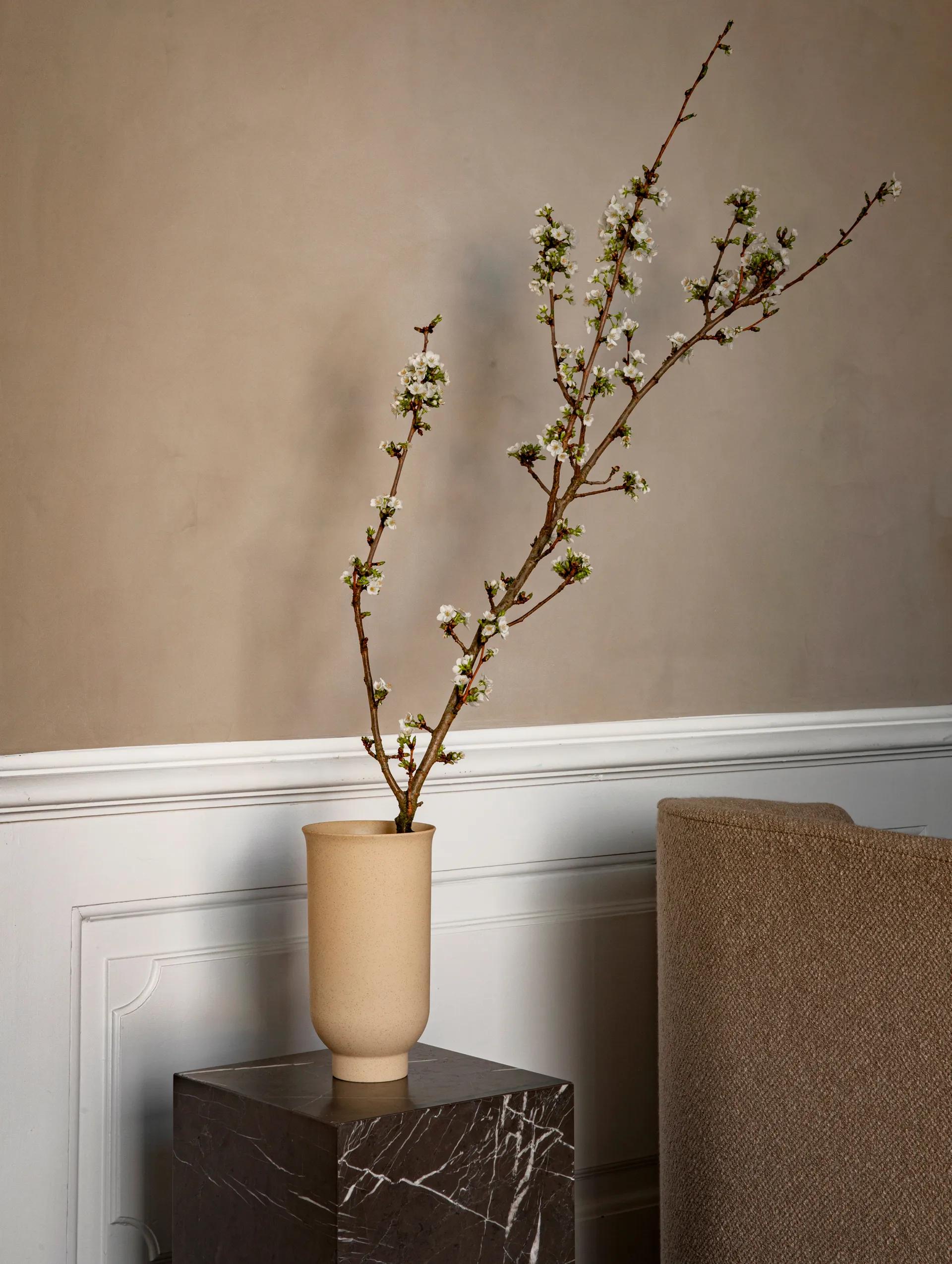 Plinth tall sidebord 30x30x51 cm, Brown Audo Copenhagen