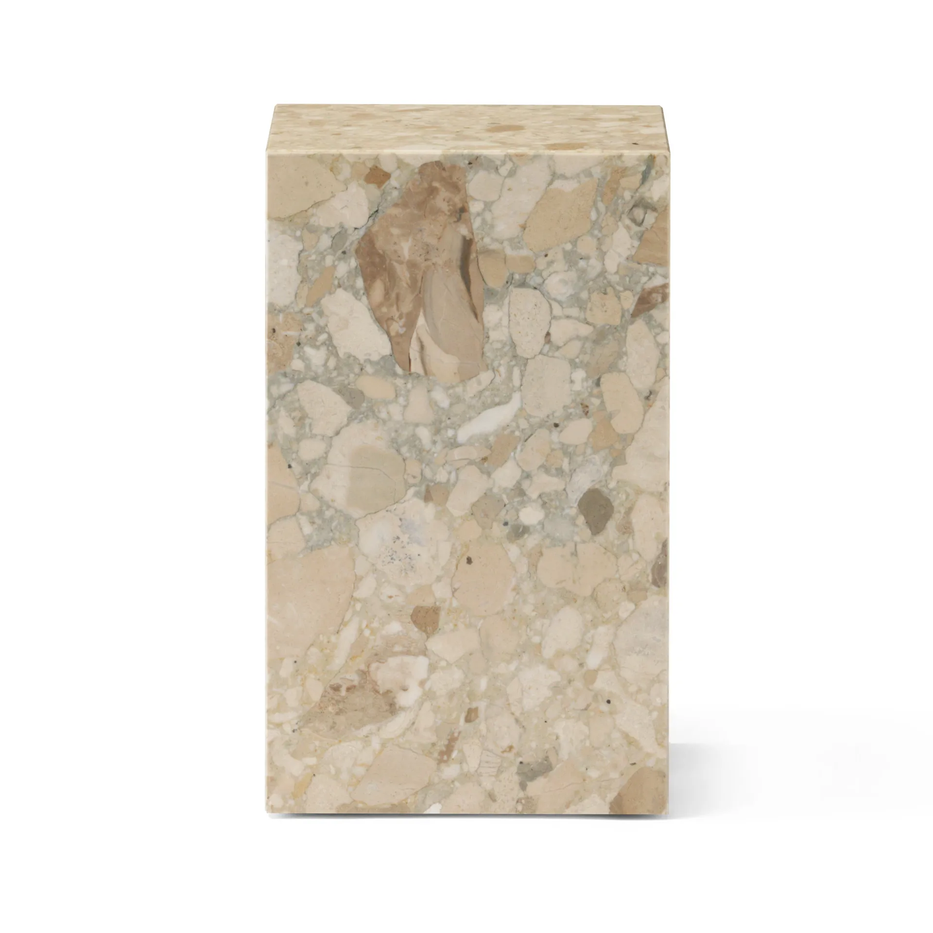 Plinth tall sidebord 30x30x51 cm, Kunis Breccia Audo Copenhagen
