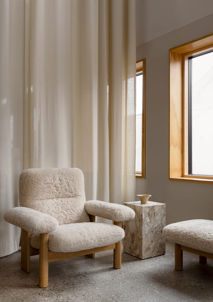 Plinth tall sidebord 30x30x51 cm, Kunis Breccia Audo Copenhagen