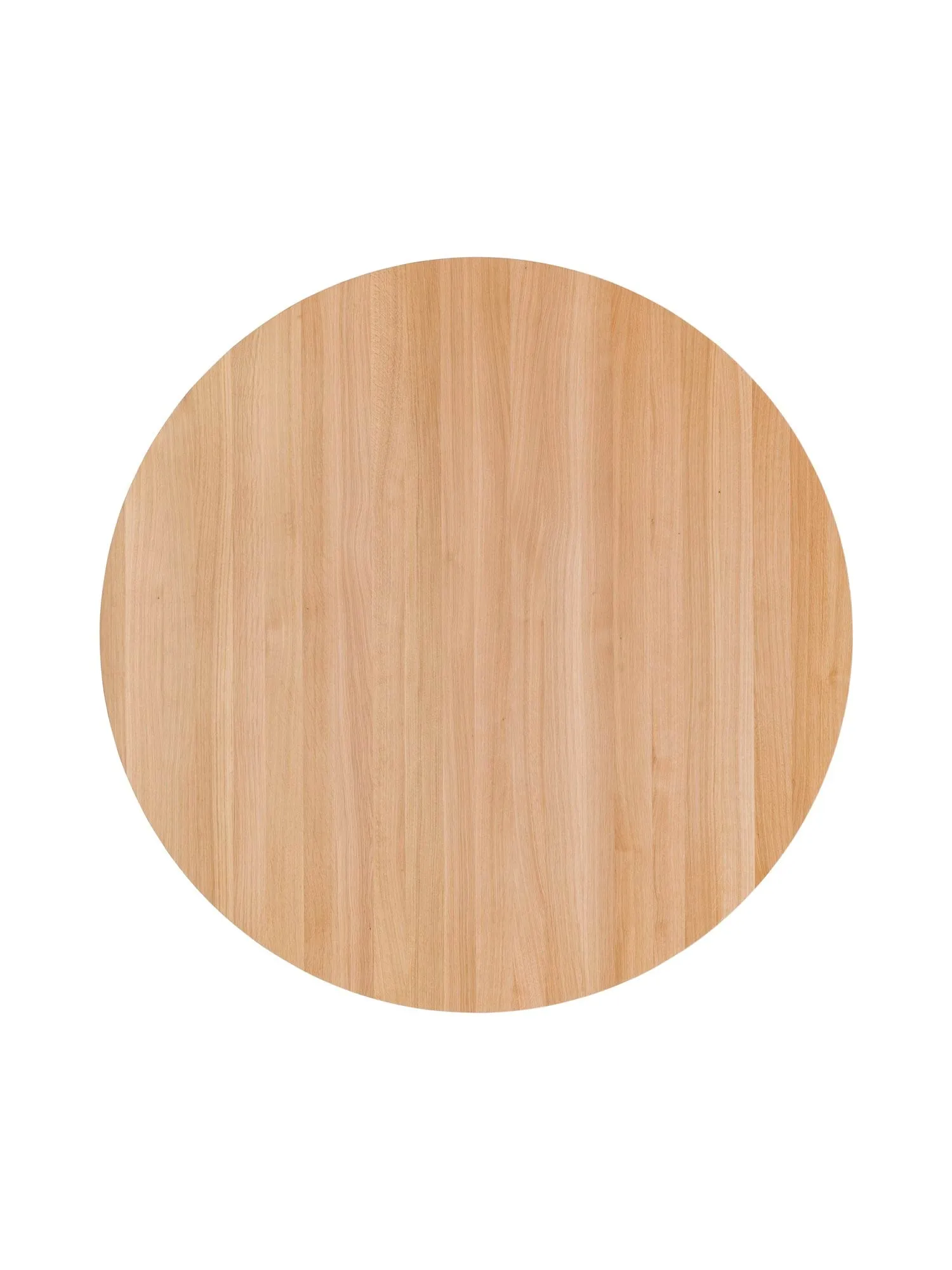 Puffin Dining Table spisebord Oak Solid Natural, Natur eg, Ø140 cm Audo Copenhagen