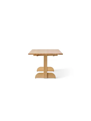 Puffin Dining Table spisebord Oak Solid Natural - Natur eg, 200x95 cm - Audo Copenhagen