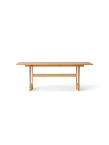 Puffin Dining Table spisebord Oak Veneer Natural - Natur egfiner, 200x95 cm - Audo Copenhagen