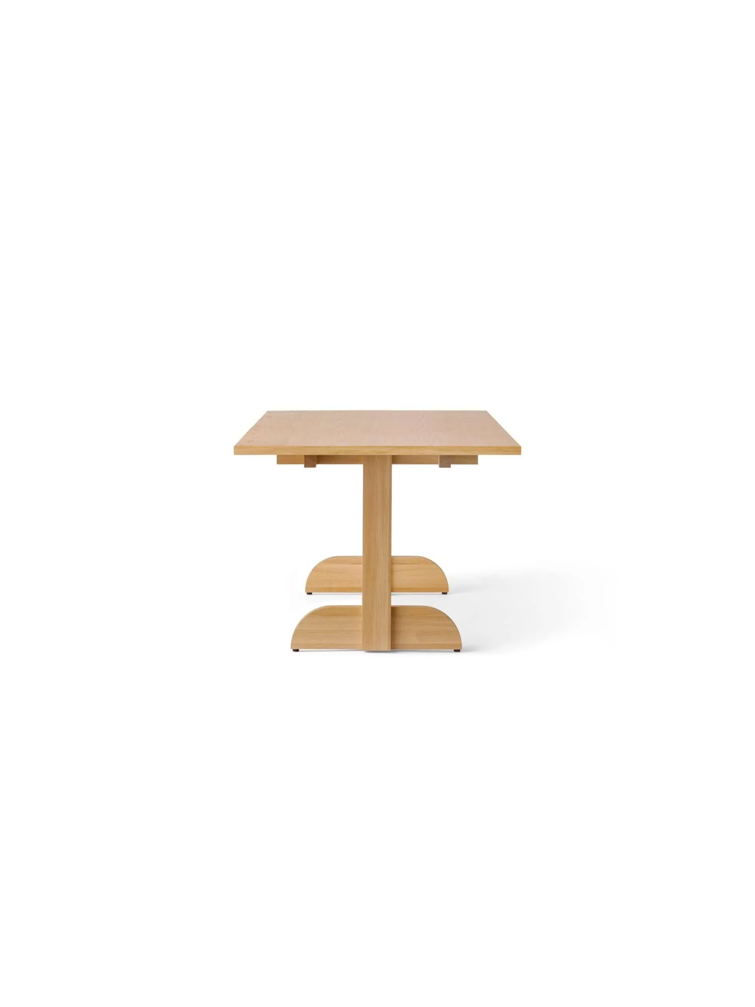 Puffin Dining Table spisebord Oak Veneer Natural, Natur egfiner, 200x95 cm Audo Copenhagen