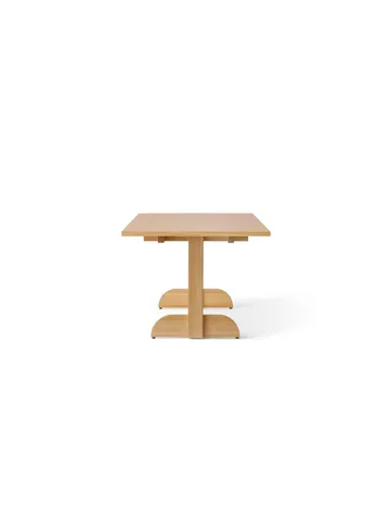 Puffin Dining Table spisebord Oak Veneer Natural - Natur egfiner, 200x95 cm - Audo Copenhagen