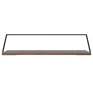 Rail skrivebord/hylde - Mørkbejdset eg - Audo Copenhagen