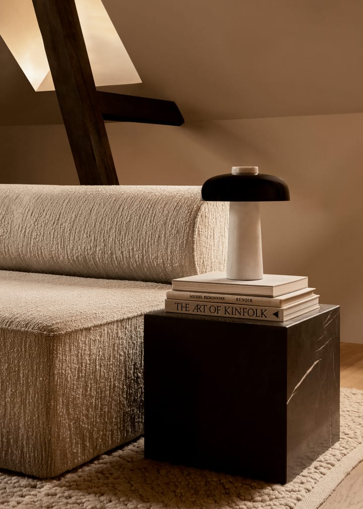 Reverse bordlampe 30 cm, Carrara-black Audo Copenhagen